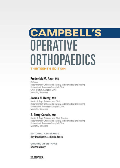 2017 Campbell's Operative Orthopaedics, 4-Volume Set 13th Edition  ارتوپدی کمپل