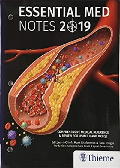 ssential Med Notes 2019 کتاب تورنتو نوت آزمون پزشکی کانادا