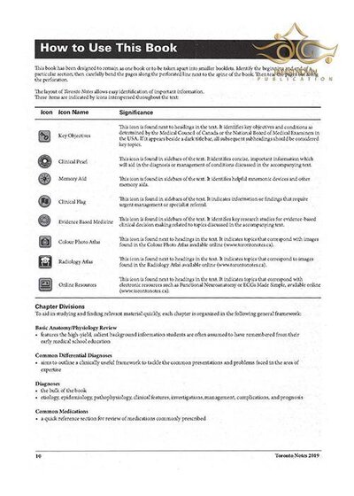ssential Med Notes 2019 کتاب تورنتو نوت آزمون پزشکی کانادا