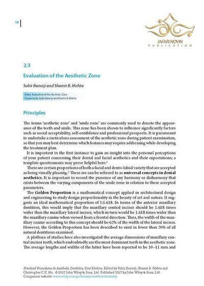 Practical Procedures in Aesthetic Dentistry