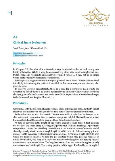 Practical Procedures in Aesthetic Dentistry