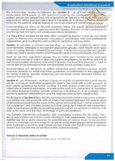 Handbook of Multiple Choice Questions
