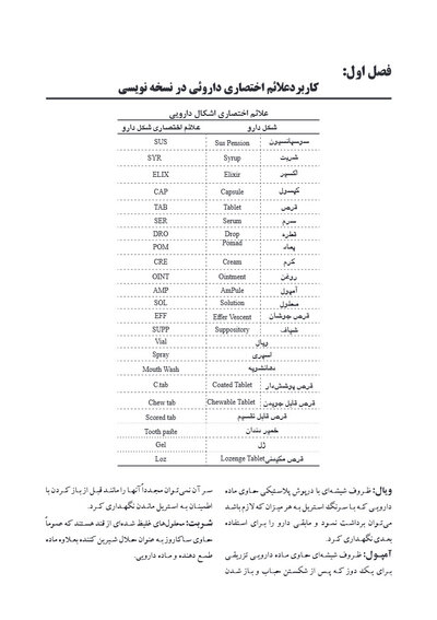 فارماکولوژی نوین دندانپزشکی وزیری