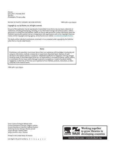 Review of Plastic Surgery