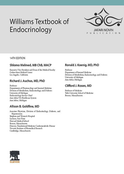 2020 Williams Textbook of Endocrinology 14th Edition