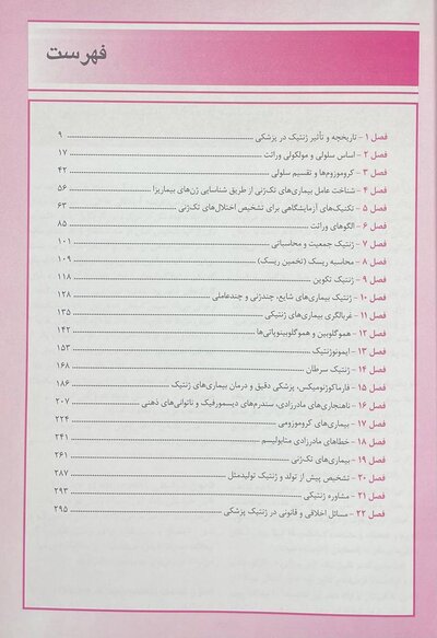 QR خلاصه مرجع اصول ژنتیک پزشکی امری 2022