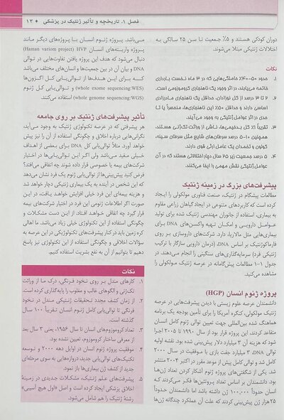 QR خلاصه مرجع اصول ژنتیک پزشکی امری 2022