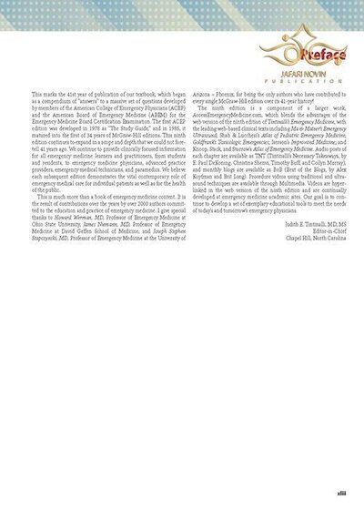 Tintinalli's Emergency Medicine: A Comprehensive Study Guide 2020