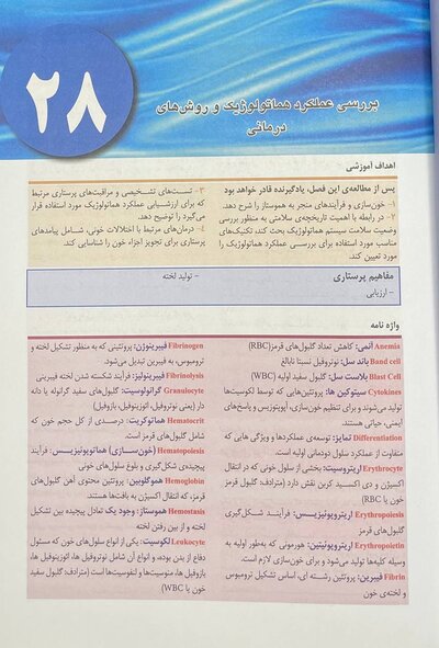 پرستاری داخلی جراحی برونر و سودارث 2022 هماتولوژی جلد 6