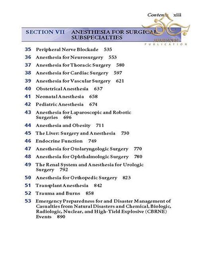 کتاب Handbook of Clinical Anesthesia