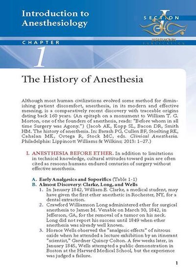 کتاب Handbook of Clinical Anesthesia