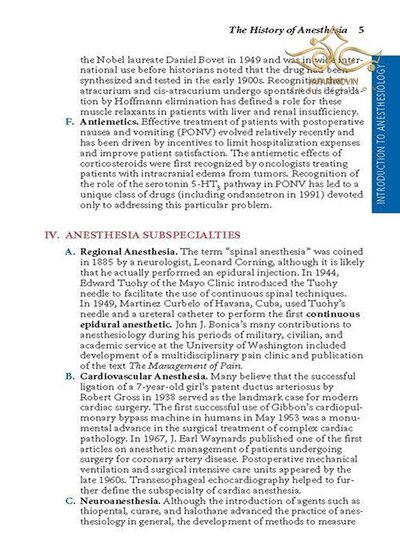 کتاب Handbook of Clinical Anesthesia