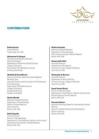 Clinical Cases in Implant Dentistry