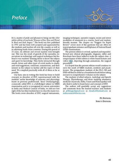 Diseases of Ear, Nose and Throat