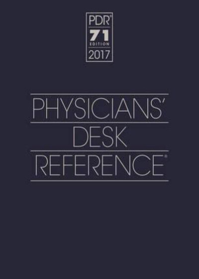 Physicians' Desk Reference 71st Edition 2016