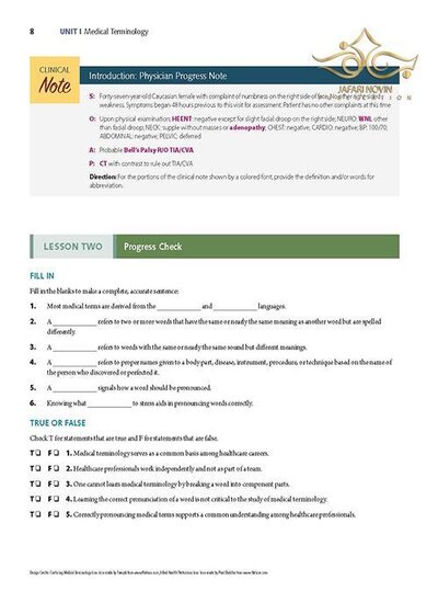 Stanfield's Essential Medical Terminology2020