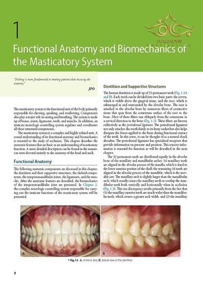 Management of Temporomandibular Disorders and Occlusion 2020
