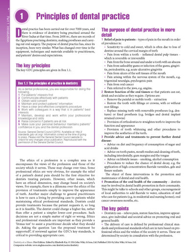 Dentistry at a Glance
