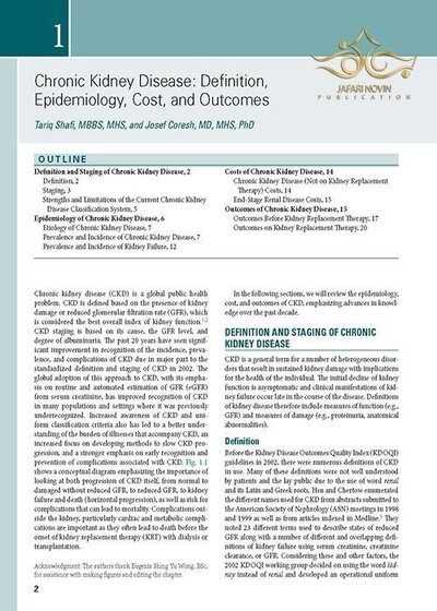 Chronic Kidney Disease, Dialysis, and Transplantation