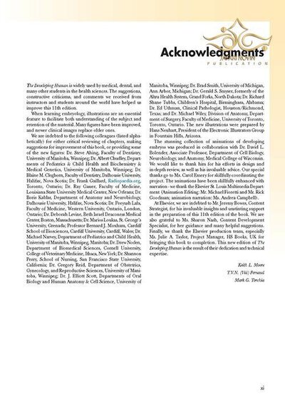 The Developing Human: Clinically Oriented Embryology 2019