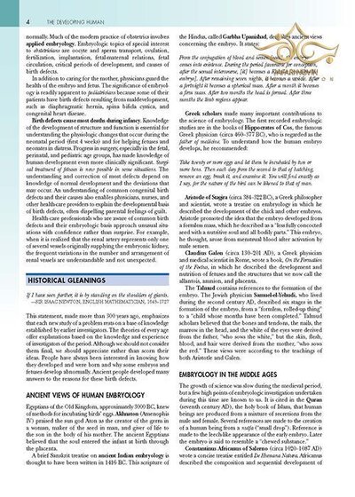 The Developing Human: Clinically Oriented Embryology 2019