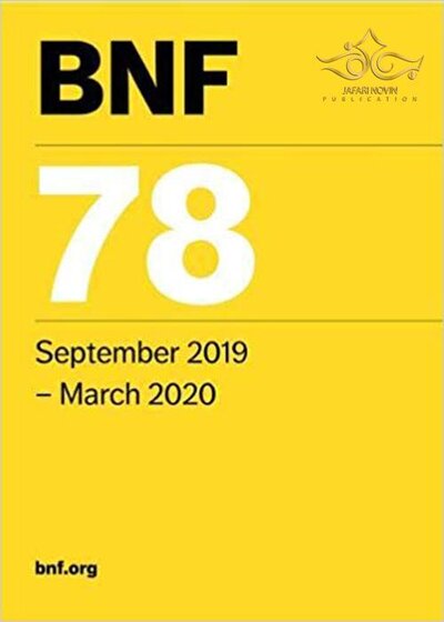 BNF 78 (British National Formulary) September 2019 78th Revised edition Edition