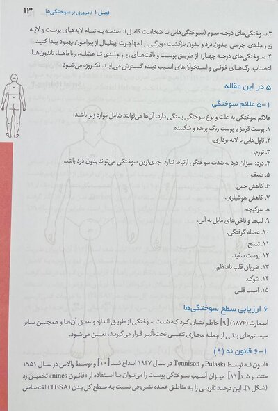 تکنیک های بالینی یافته ها و تحقیقات جدیدی در زخم های سوختگی عفونت و مدیریت زخم