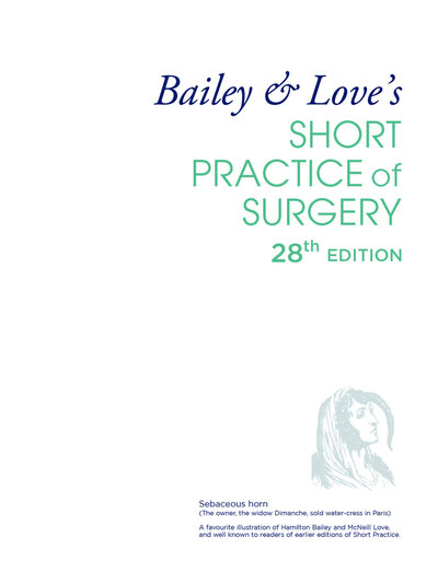 Bailey & Love's Short Practice of Surgery, 28th Edition