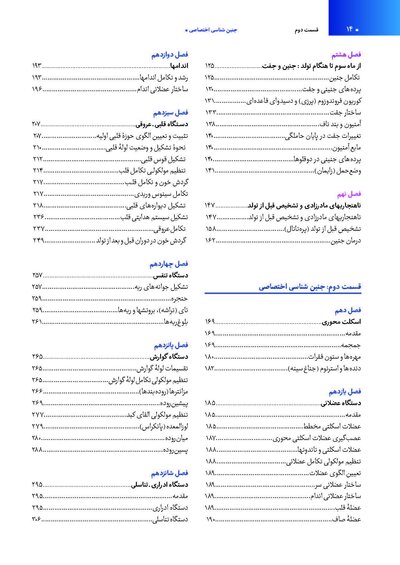 جنین شناسی پزشکی لانگمن 2024
