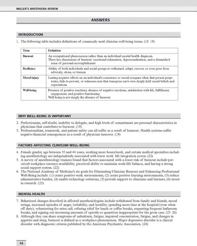 Miller's Anesthesia Review 4th Edition