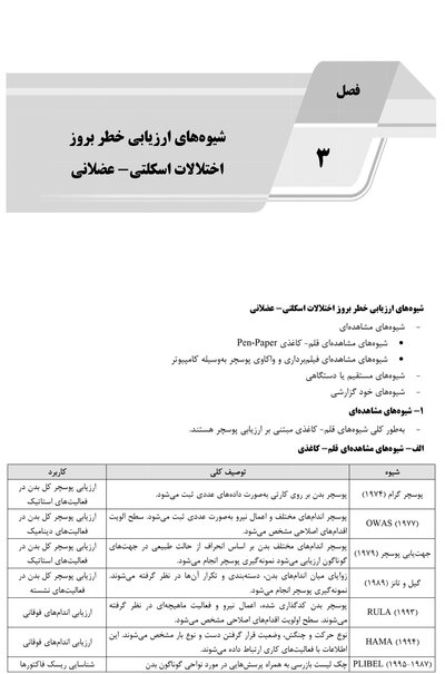 AGK  درسنامه ارگونومی مهندسی فاکتورهای انسانی  (ویژه کارشناسی ارشد رشته مهندسی بهداشت حرفه ای)