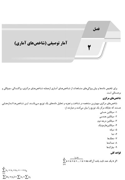 ‏AGK درسنامه مقدمات آمار زیستی (ویژه کارشناسی ارشد رشته اپیدمیولوژی)