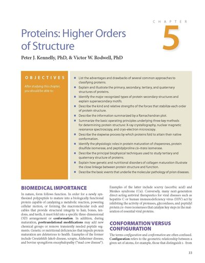 Harper's Illustrated Biochemistry, Thirty-33Edition