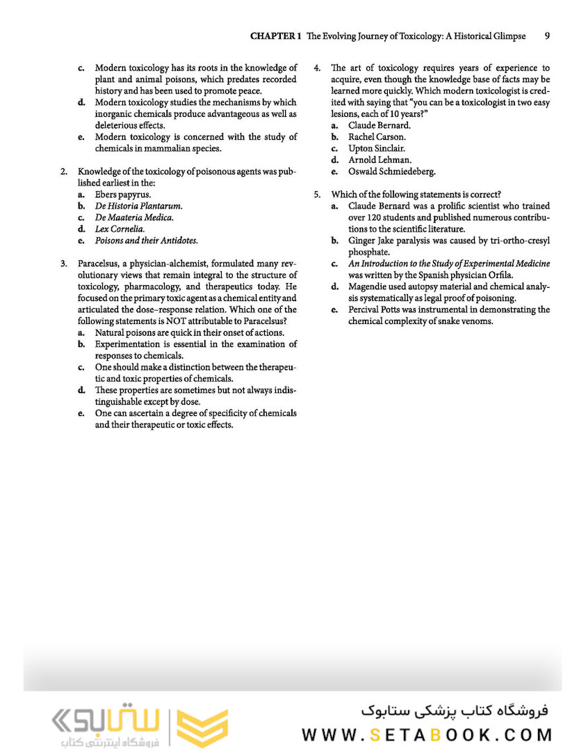 Casarett - Doull’s Essentials of Toxicology, 4th Edition