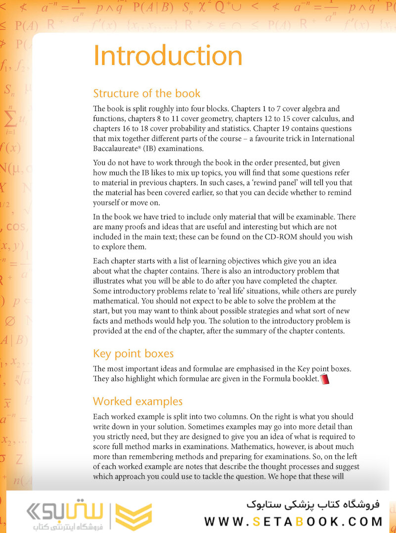 Mathematics for the IB Diploma Standard Level with CD-ROM