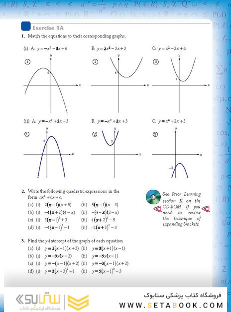 Mathematics for the IB Diploma Standard Level with CD-ROM