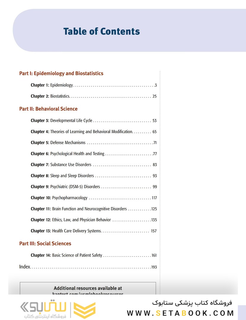 USMLE Step 1 Lecture Notes 2022: Behavioral Science and Social Sciences