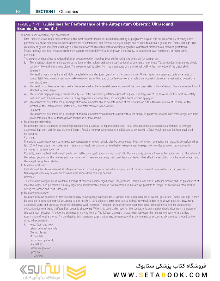 Callen’s Ultrasonography in Obstetrics and Gynecology, 6th Edition