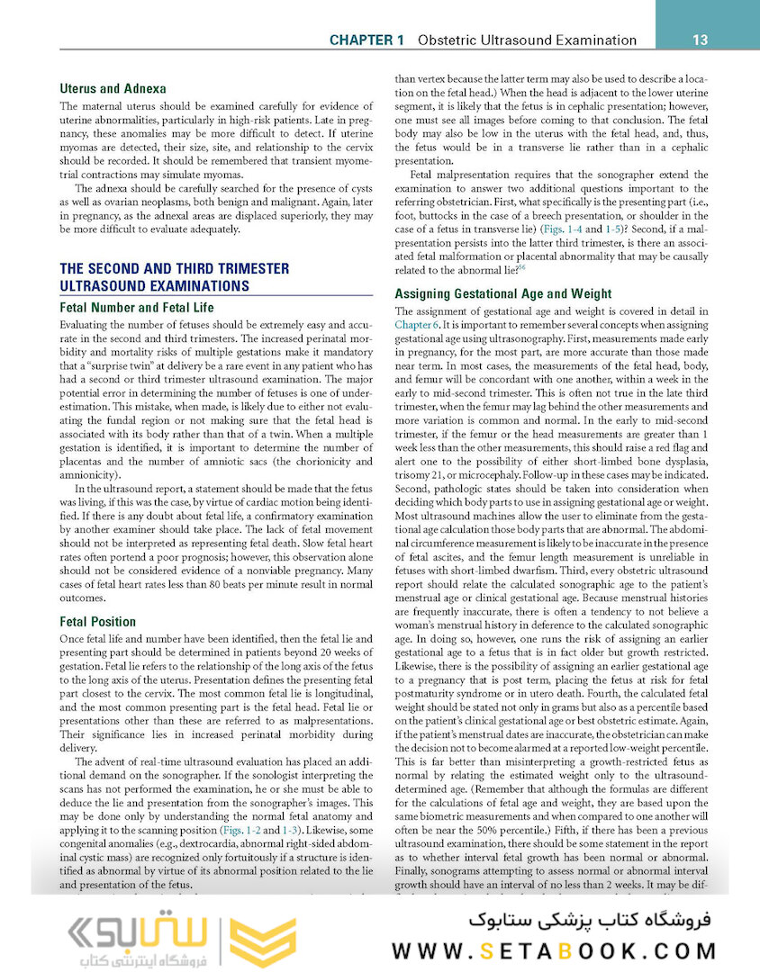 Callen’s Ultrasonography in Obstetrics and Gynecology, 6th Edition