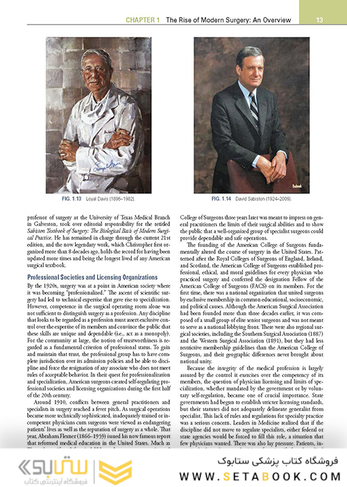 Sabiston Textbook of Surgery : The Biological Basis of Modern Surgical Practice