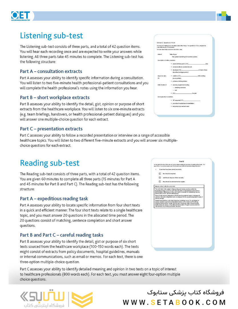 OET Medicine: Official OET Practice Book