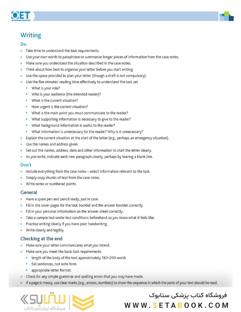 OET Medicine: Official OET Practice Book