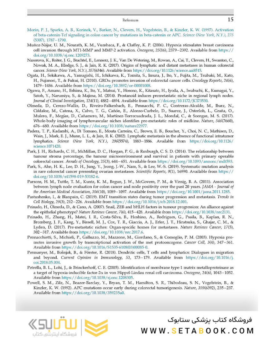 The Lymphatic System in Colorectal Cancer : Basic Concepts, Pathology, Imaging, and Treatment Perspectives