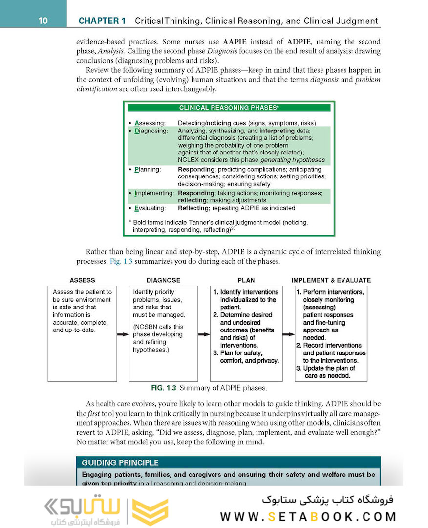 Critical Thinking, Clinical Reasoning, and Clinical Judgment : A Practical Approach 2020
