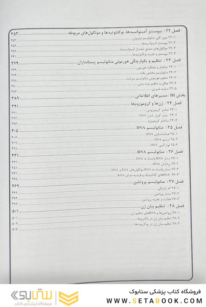 چکیده اصول بیوشیمی لنینجر 2021