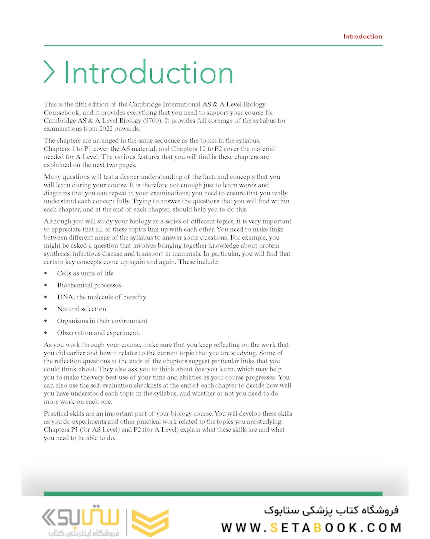 Cambridge International AS - A Level Biology Coursebook with Digital Access (2 Years) 5ed