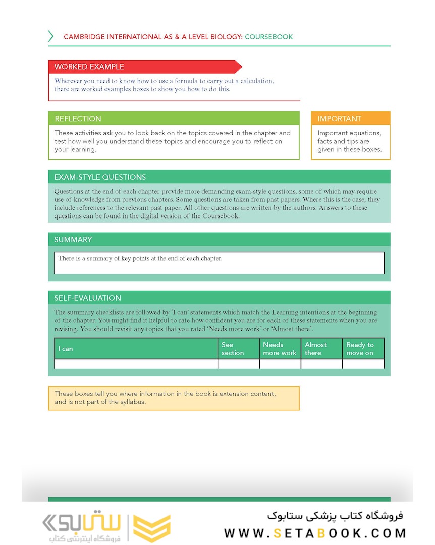 Cambridge International AS - A Level Biology Coursebook with Digital Access (2 Years) 5ed
