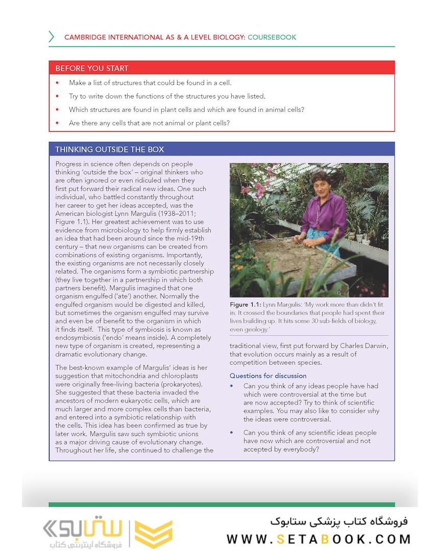 Cambridge International AS - A Level Biology Coursebook with Digital Access (2 Years) 5ed