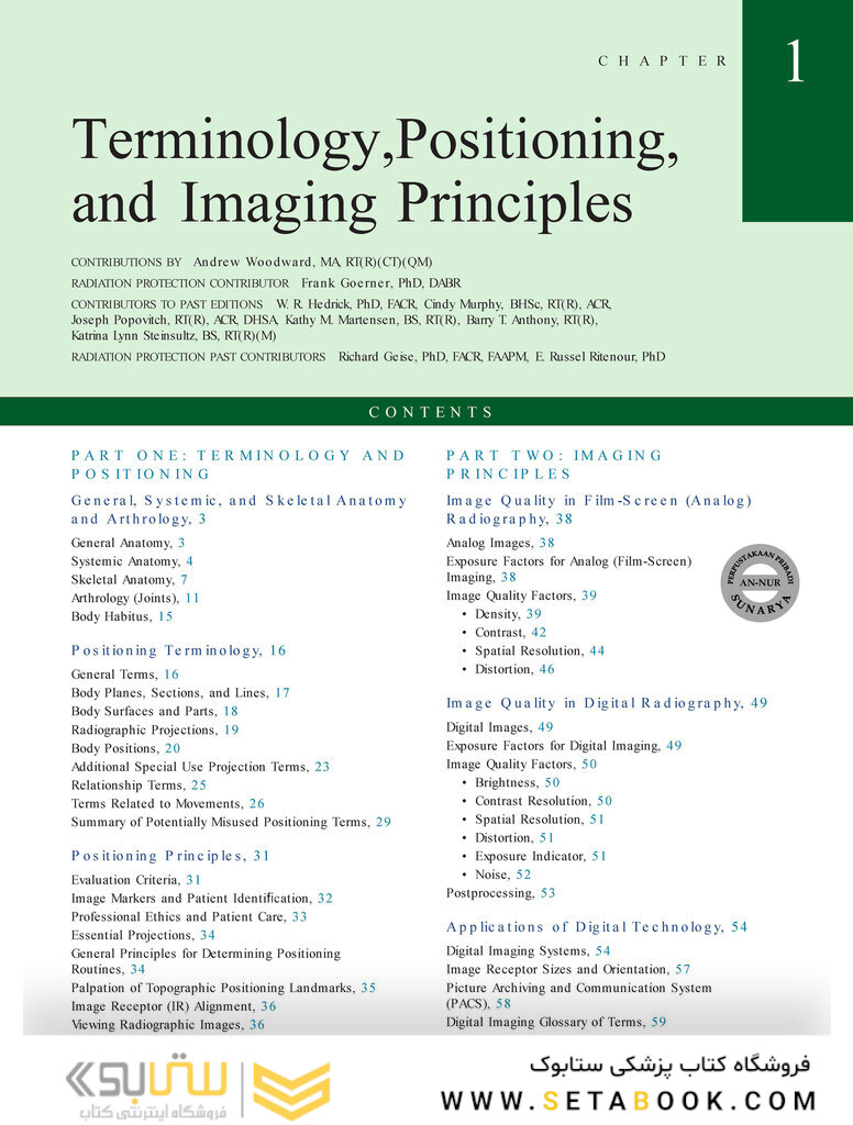 Bontrager’s Textbook of Radiographic Positioning and Related Anatomy, 9th Edition2017