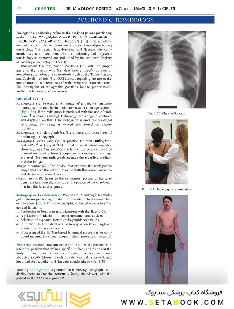 Bontrager’s Textbook of Radiographic Positioning and Related Anatomy, 9th Edition2017